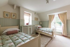 The second bedroom of the cottage